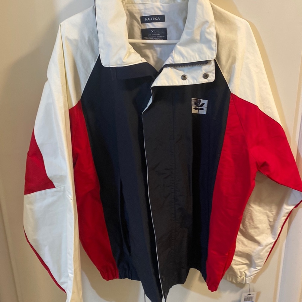 Men’s vintage nautica jacket new with tags size XL